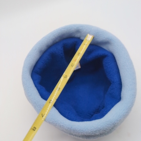 Debbie Filter Alaska Blue Fleece Bucket Hat with Bluebird Embroidery - Picture 8 of 8